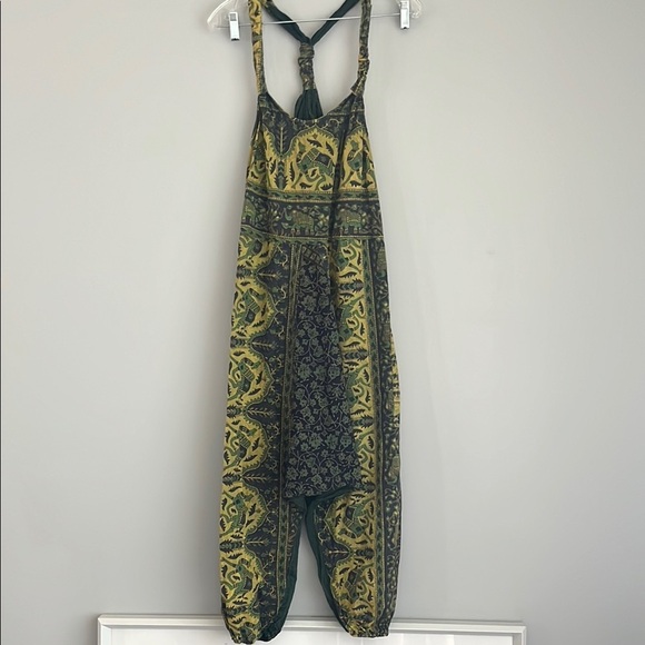 Handmade laughing mermaids harem jumpsuit overalls - Picture 3 of 7